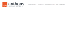 Tablet Screenshot of anthonyinsuranceservices.com